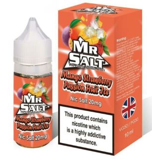 Mr.Salt Mango Strawberry Passion Fruit Ice 10ml - Only for £2.99 CHEAPEST!