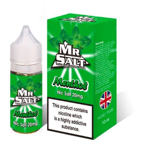 Mr.Salt Menthol 10ml - Only for £2.99 CHEAPEST!