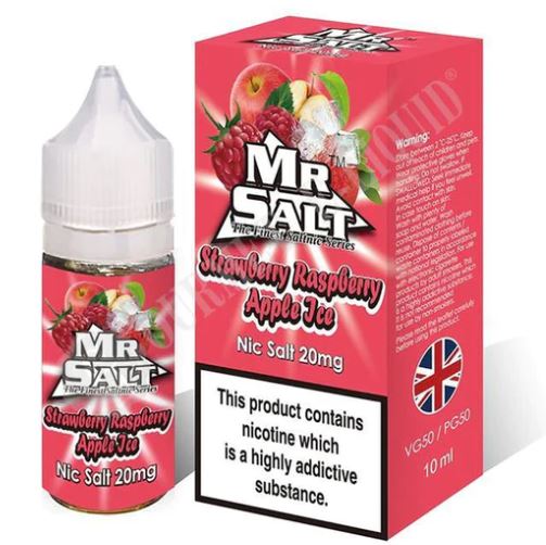 Mr.Salt Strawberry Raspberry Apple Ice 10ml - Only for £2.99 CHEAPEST!