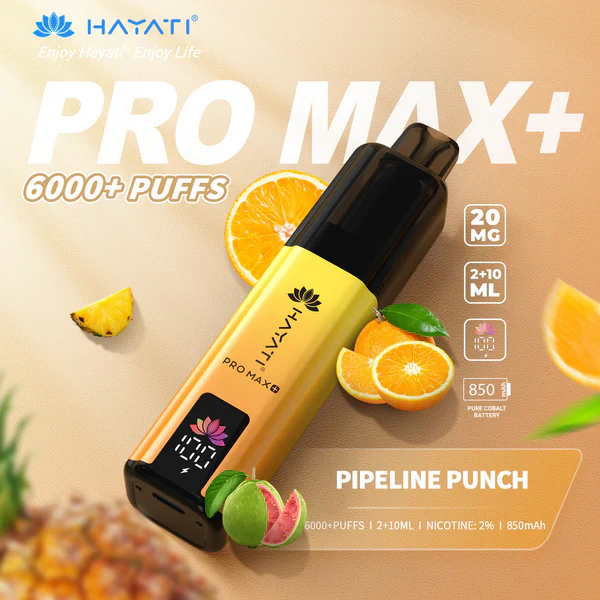 Hayati Pro Max Plus 6000 Pipeline Punch (Just at £8.95)