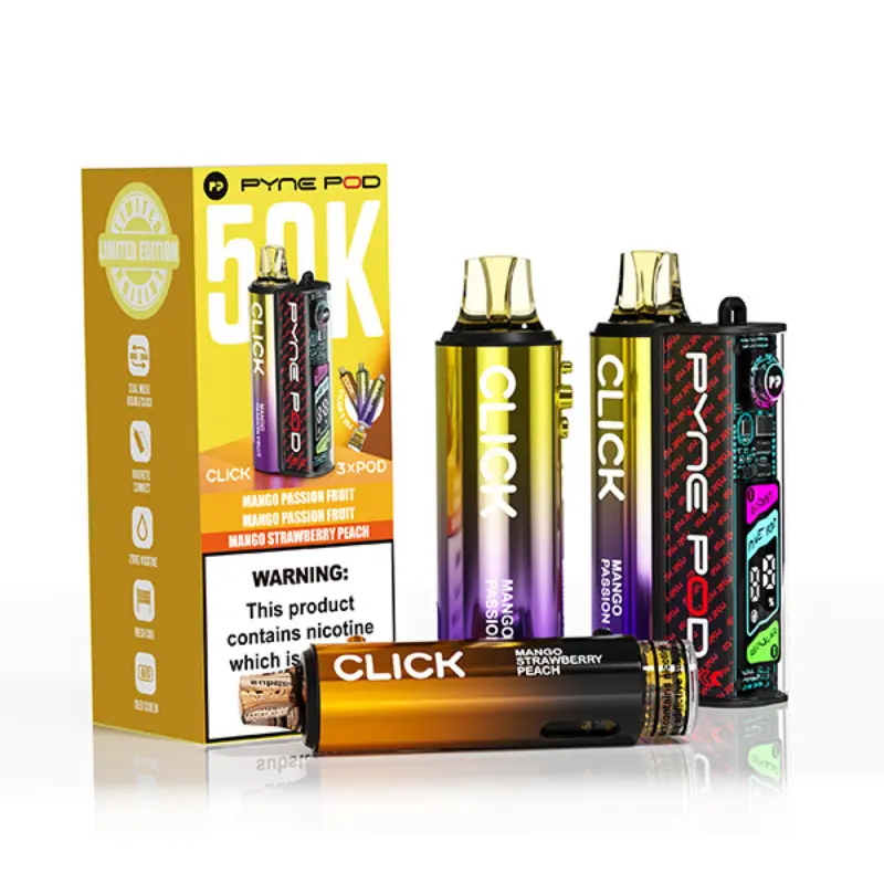 Pyne Pod Click 50K Puff Kit (Comes with 3 Snap Pods) - Image 11