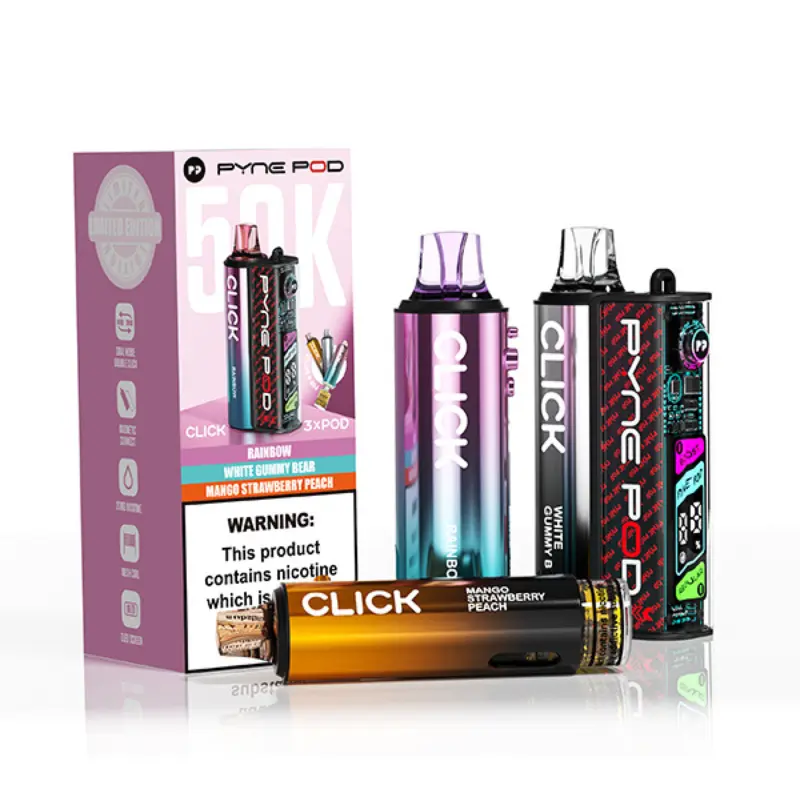 Pyne Pod Click 50K Puff Kit (Comes with 3 Snap Pods) - Image 12