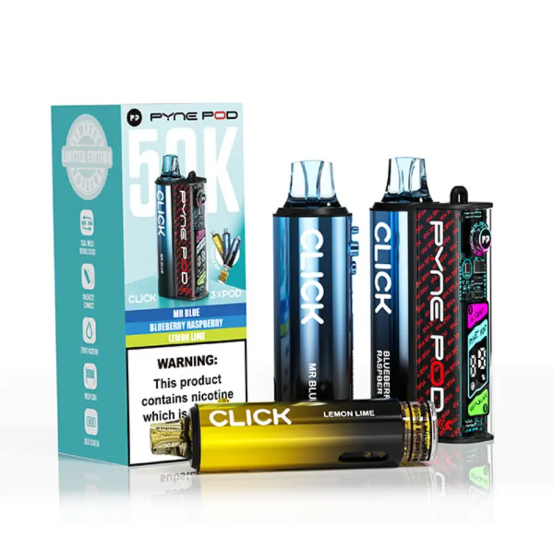 Pyne Pod Click 50K Puff Kit (Comes with 3 Snap Pods) - Image 15