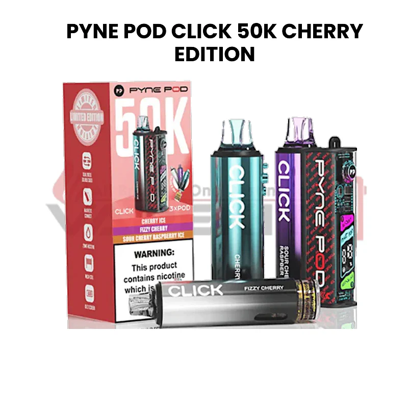Pyne Pod Click 50K Puff Kit (Comes with 3 Snap Pods) - Image 19