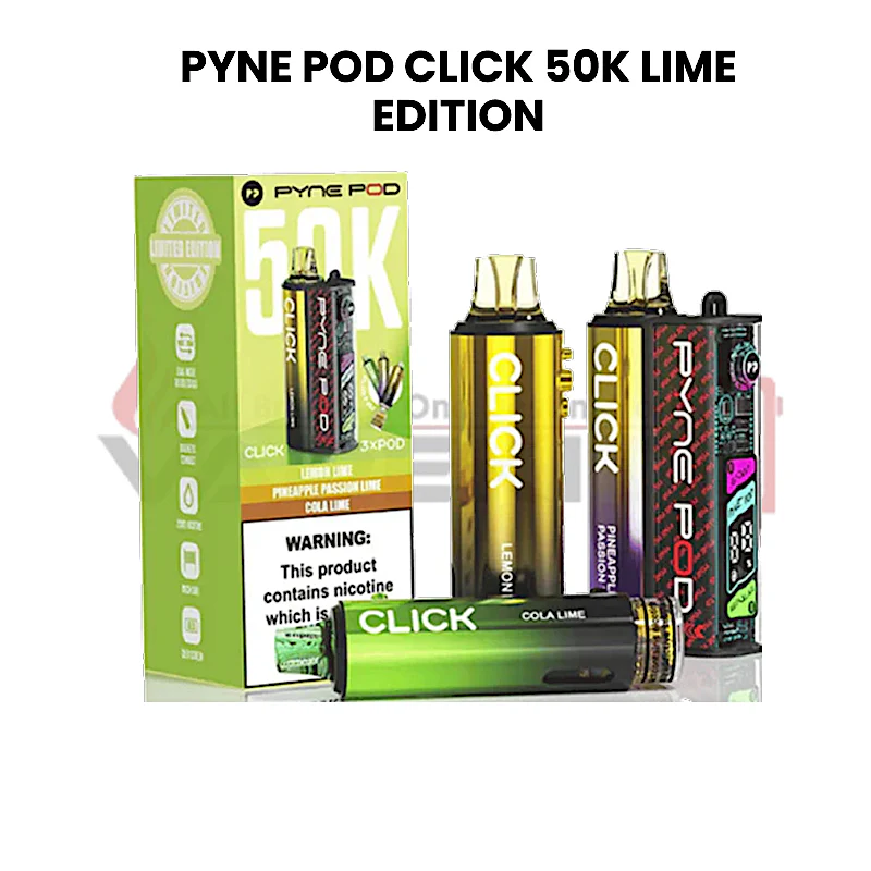 Pyne Pod Click 50K Puff Kit (Comes with 3 Snap Pods) - Image 17