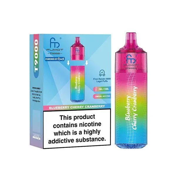 R&M Fumot T9000 Prefilled Vape (Box of 5) - Image 11