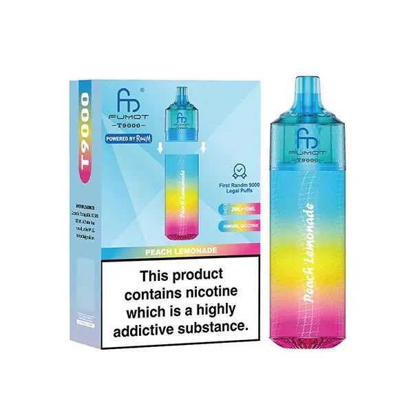 R&M Fumot T9000 Prefilled Vape (Box of 5) - Image 12