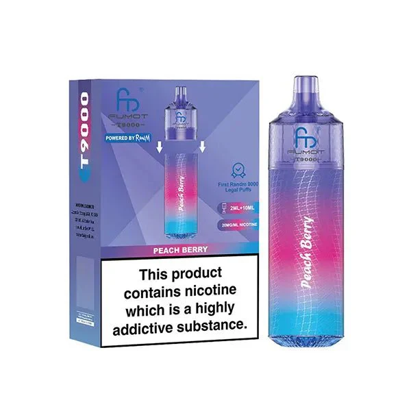 R&M Fumot T9000 Prefilled Vape (Box of 5) - Image 13