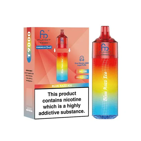 R&M Fumot T9000 Prefilled Vape (Box of 5) - Image 3