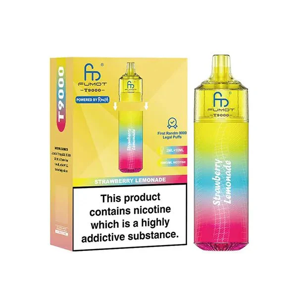 R&M Fumot T9000 Prefilled Vape (Box of 5) - Image 8