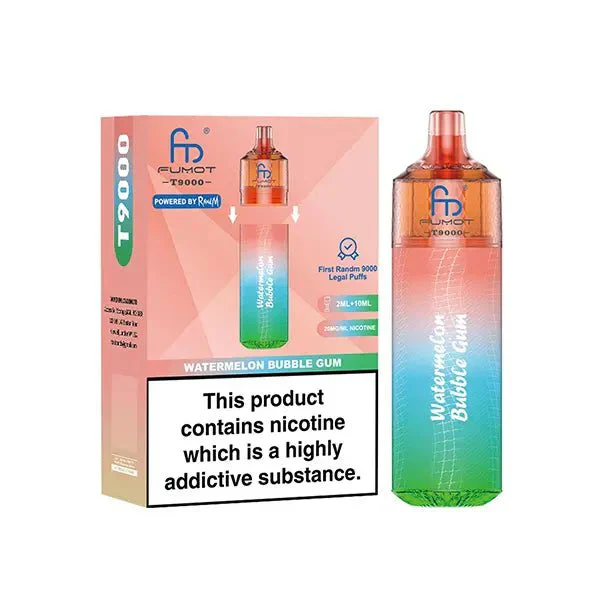 R&M Fumot T9000 Prefilled Vape (Box of 5) - Image 9
