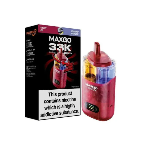 RELX Maxgo Combo 33000 Puffs | Dual Flavour Prefilled Pod Kit Just £11.99