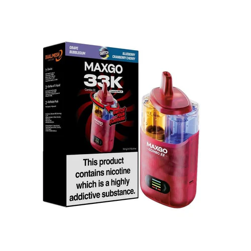 RELX Maxgo Combo 33000 Puffs | Dual Flavour Prefilled Pod Kit Just £11.99 - Image 2