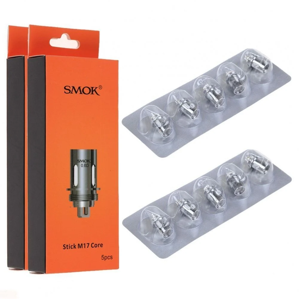 SMOK Stick M17 CORE COILS (0.4 Ohm – 0.6 Ohm) – Pack of 5