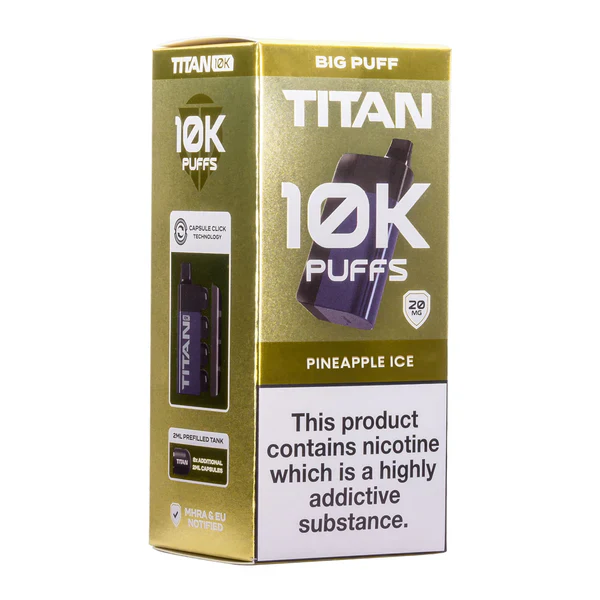 Titan Vape 10K | Rechargeable Prefilled Pod | Shop at £8.99! - Image 10