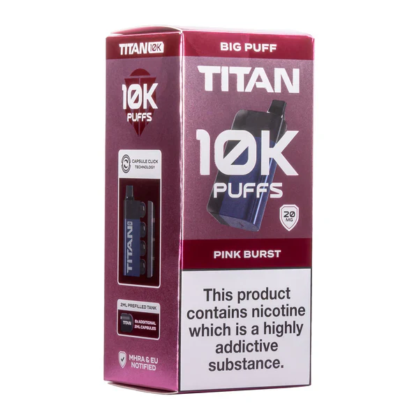 Titan Vape 10K | Rechargeable Prefilled Pod | Shop at £8.99! - Image 11