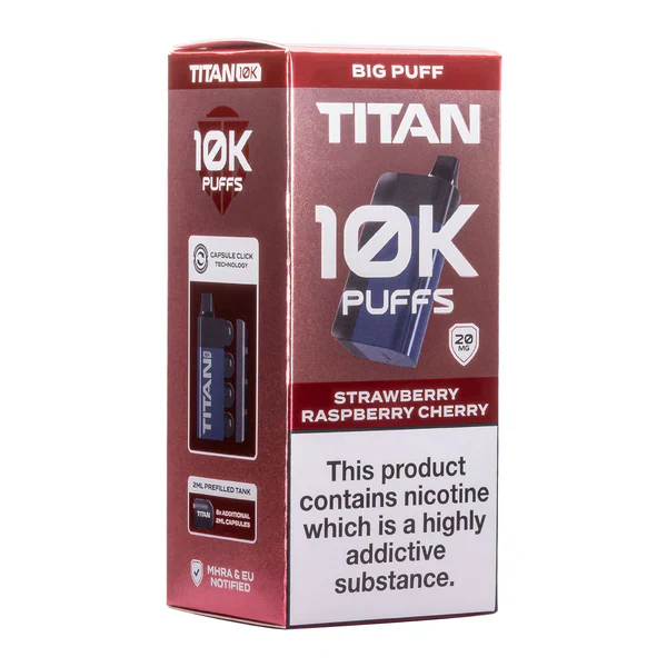 Titan Vape 10K | Rechargeable Prefilled Pod | Shop at £8.99! - Image 13