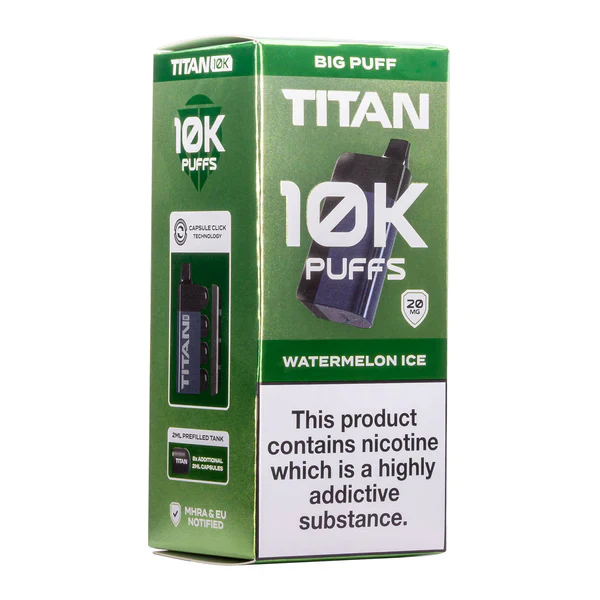Titan Vape 10K | Rechargeable Prefilled Pod | Shop at £8.99! - Image 15