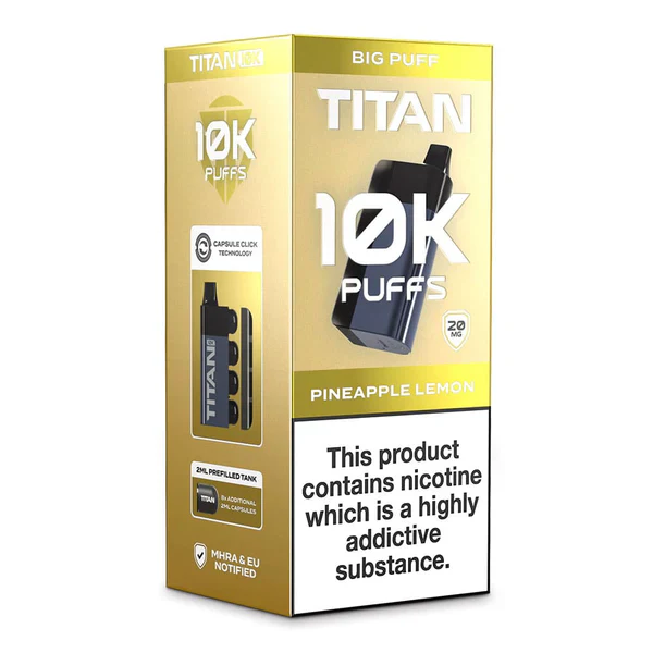 Titan Vape 10K | Rechargeable Prefilled Pod | Shop at £8.99! - Image 17
