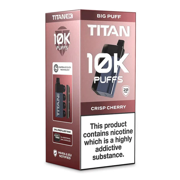 Titan Vape 10K | Rechargeable Prefilled Pod | Shop at £8.99! - Image 18