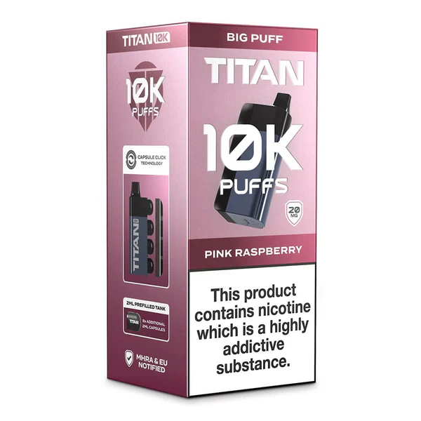 Titan Vape 10K | Rechargeable Prefilled Pod | Shop at £8.99! - Image 19