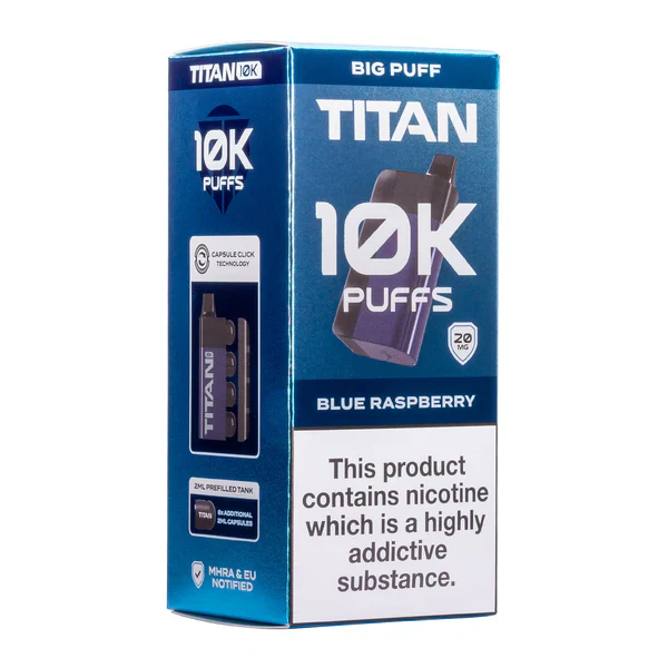Titan Vape 10K | Rechargeable Prefilled Pod | Shop at £8.99! - Image 2