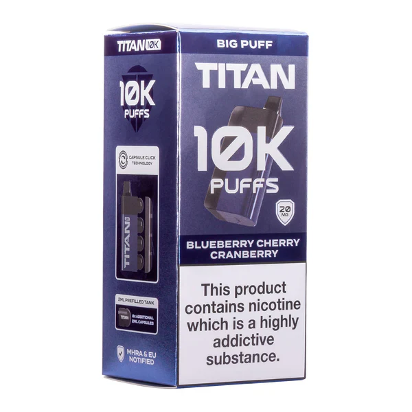 Titan Vape 10K | Rechargeable Prefilled Pod | Shop at £8.99! - Image 3