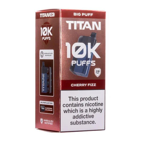 Titan Vape 10K | Rechargeable Prefilled Pod | Shop at £8.99! - Image 5