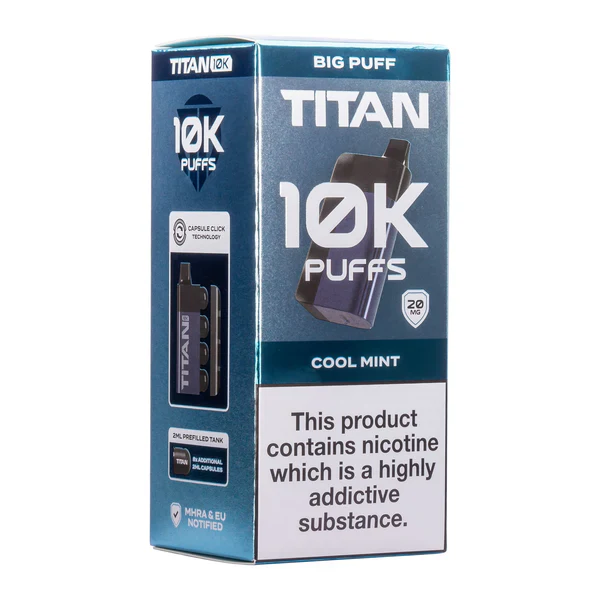 Titan Vape 10K | Rechargeable Prefilled Pod | Shop at £8.99! - Image 6