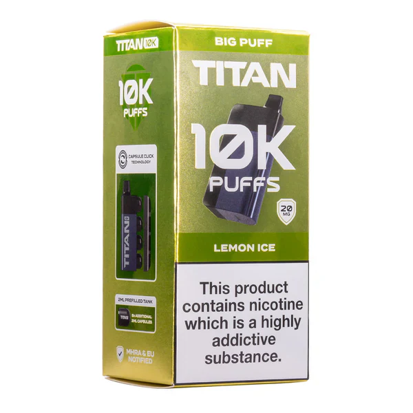 Titan Vape 10K | Rechargeable Prefilled Pod | Shop at £8.99! - Image 8