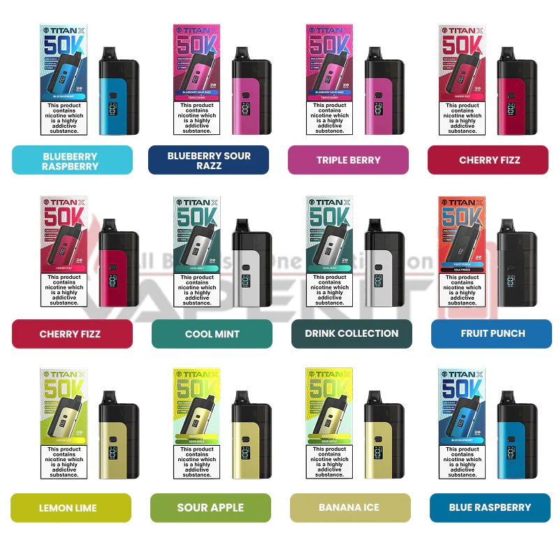 Titan X 50K Prefilled Pod Kit