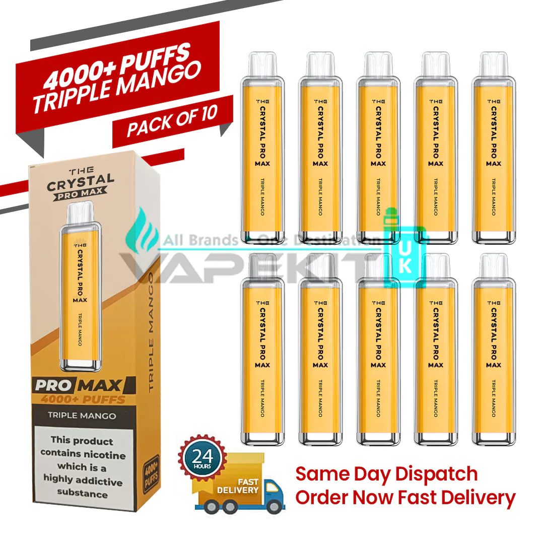 Tripple Mango Crystal Pro Max 4000 Prefilled Vape