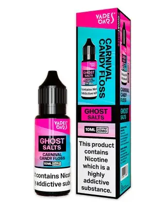 Vapes Bars Ghost Nic salts Carnival Candy Floss - Only for £2.49 BIG SAVING!