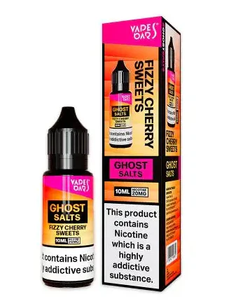 Vapes Bars Ghost Nic salts Fizzy Cherry Sweets - Only for £2.49 BIG SAVING!