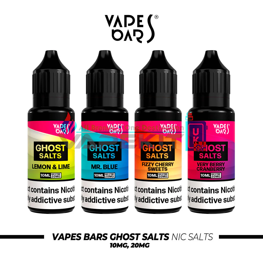 Vapes Bars Ghost Nic salts Fresh Mint - Only for £2.49 BIG SAVING! - Image 2