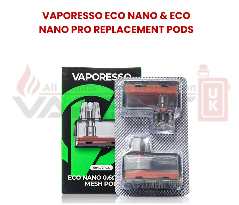 Vaporesso Eco Nano & Eco Nano Pro Replacement Pods