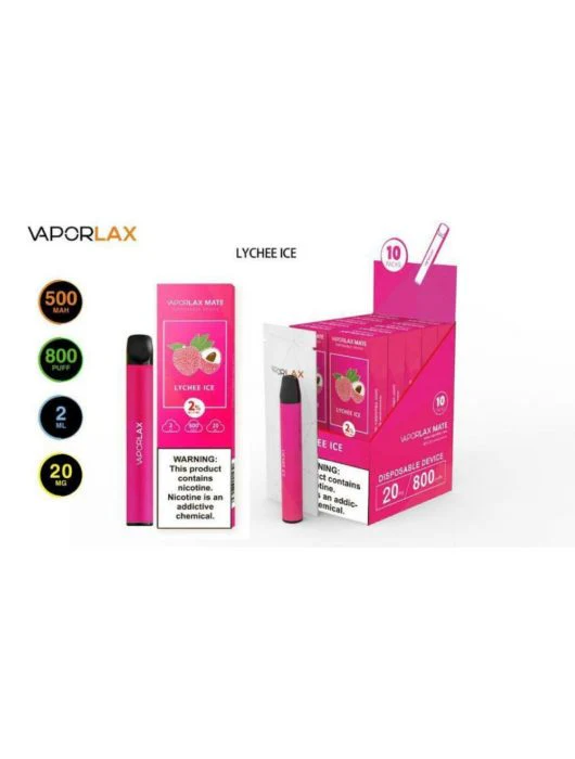VAPORLAX MATE Prefilled Vape Pod 800 Puffs - Image 17