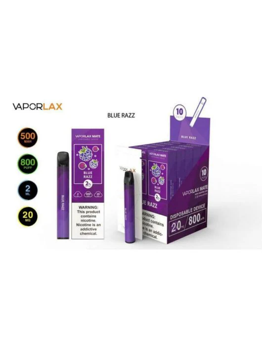 VAPORLAX MATE Prefilled Vape Pod 800 Puffs - Image 18