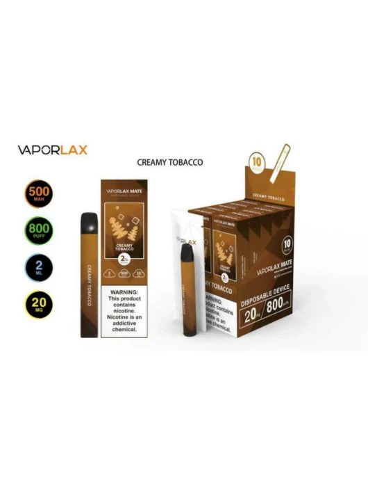 VAPORLAX MATE Prefilled Vape Pod 800 Puffs - Image 22