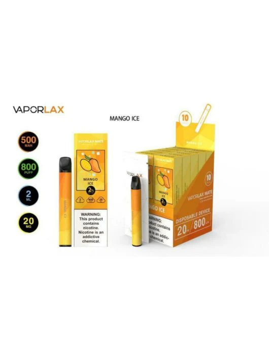 VAPORLAX MATE Prefilled Vape Pod 800 Puffs - Image 25