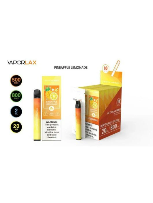 VAPORLAX MATE Prefilled Vape Pod 800 Puffs - Image 3