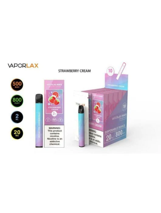 VAPORLAX MATE Prefilled Vape Pod 800 Puffs - Image 6