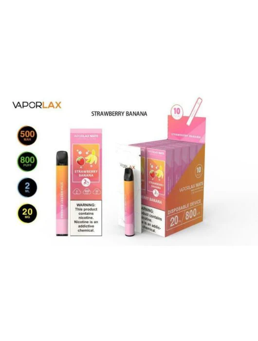 VAPORLAX MATE Prefilled Vape Pod 800 Puffs - Image 7